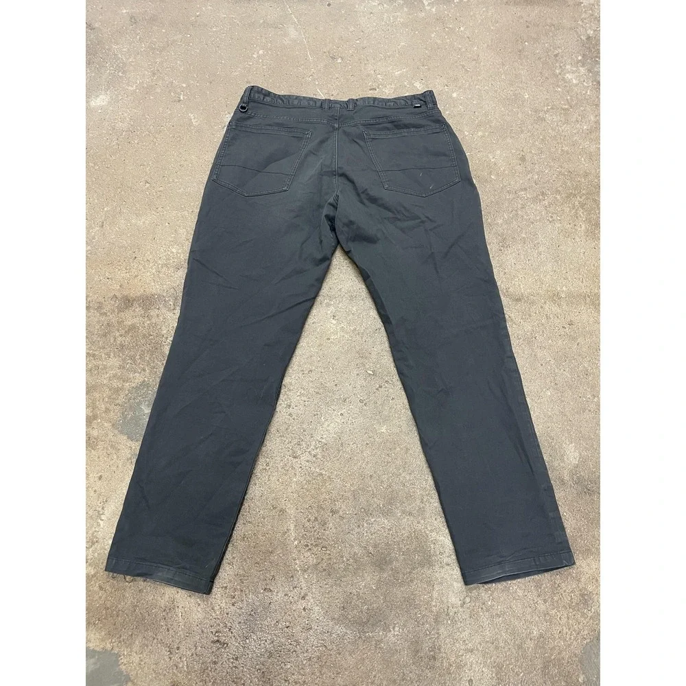 The North Face Pants Mens 36 Black Stretch Chino Casual Outdoor Zip Fly‎ TNF